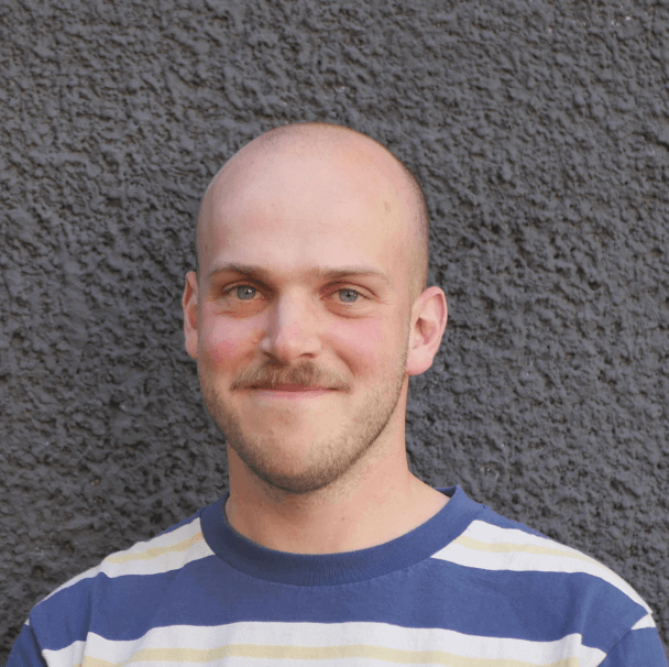 Portretfoto van een jongeman